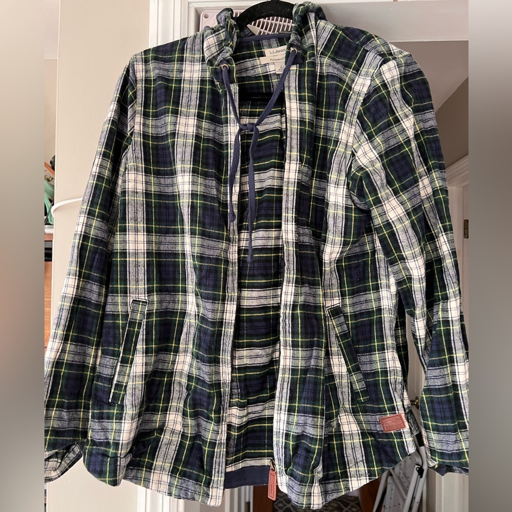 LLBean Relaxed Fit Zip Hoodie